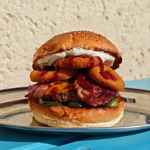 Burger Kapitan Ameryka